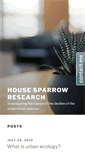Mobile Screenshot of housesparrow.org